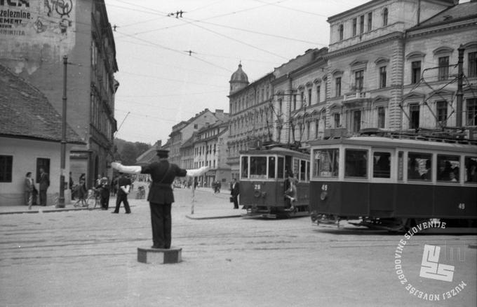 tramvaj po vojni | Foto: Vlastja Simončič; hrani: MNZS