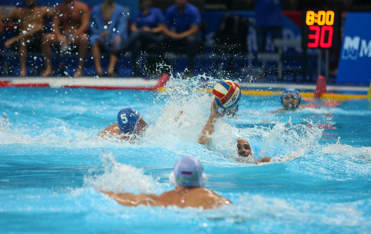 Slovenska vaterpolska reprezentanca, vaterpolo, Slovenija - Izrael | Slovenski vaterpolisti v petek začenjajo EP. | Foto Aleksander Sokler