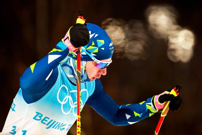 Vid Vrhovnik je prvo tekmo v nordijski kombinaciji končal na 37. mestu. | Foto: Guliverimage/Vladimir Fedorenko