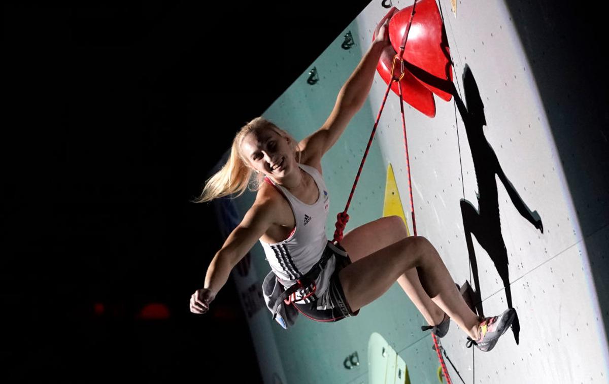 Janja Garnbret SP | Janja Garnbret se je uvrstila v finale. | Foto Getty Images