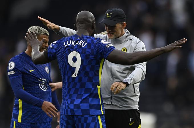 Romelu Lukaku ni najbolj zadovoljen s tem, kar ga je po selitvi iz Milana pričakalo v Londonu. | Foto: Reuters