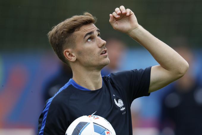 Antoine Griezmann je na tem prvenstvu zadel že trikrat in je najboljši strelec Francije. | Foto: 