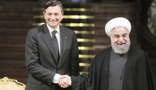 Pahor z iranskim državnim vrhom za krepitev odnosov med državama