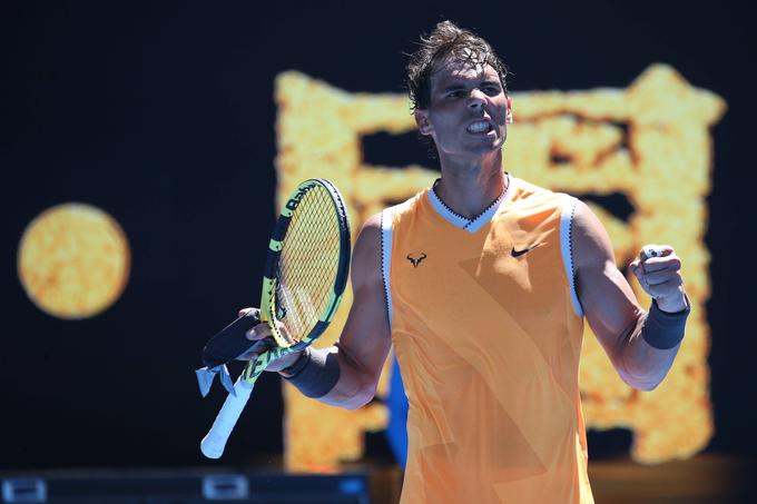 Rafael Nadal je leta 2019 zbral 58 zmag in le deset porazov. | Foto: Guliverimage/Getty Images