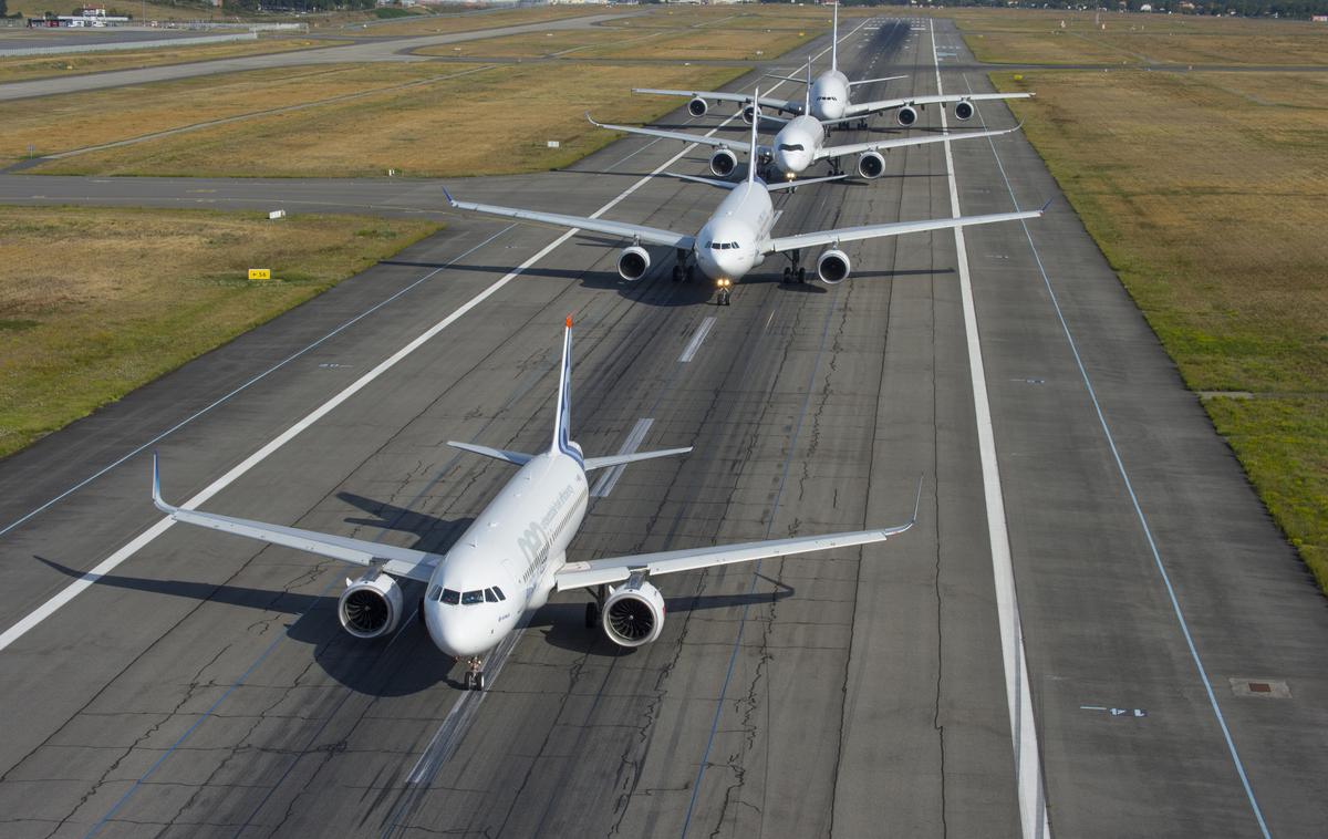 Airbus A320neo, A330-200, A350-900 in A380 | Foto Airbus