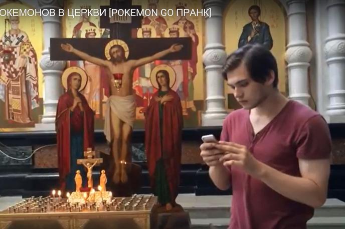 Pokemoni v ruski cerkvi | Foto YouTube