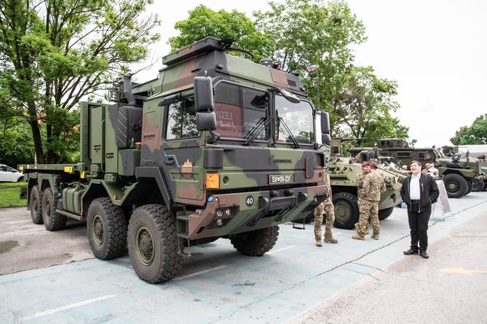 Slovenska vojska | Obiskovalci so se tekom dneva lahko preizkusili v vojaških veščinah, | Foto Mediaspeed