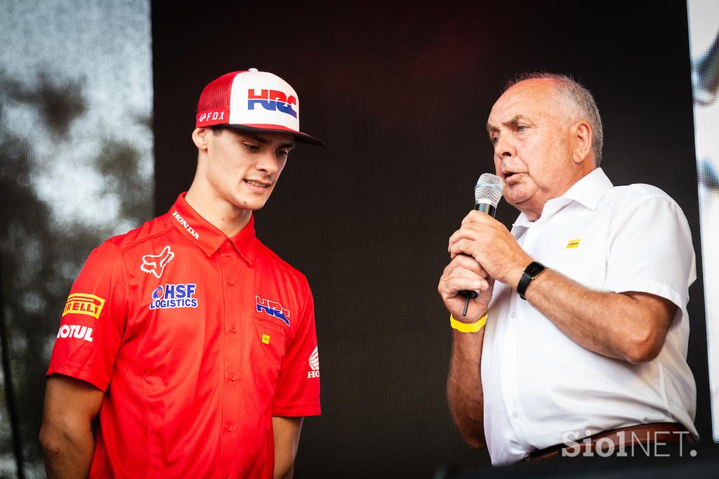 Tim Gajser sprejem