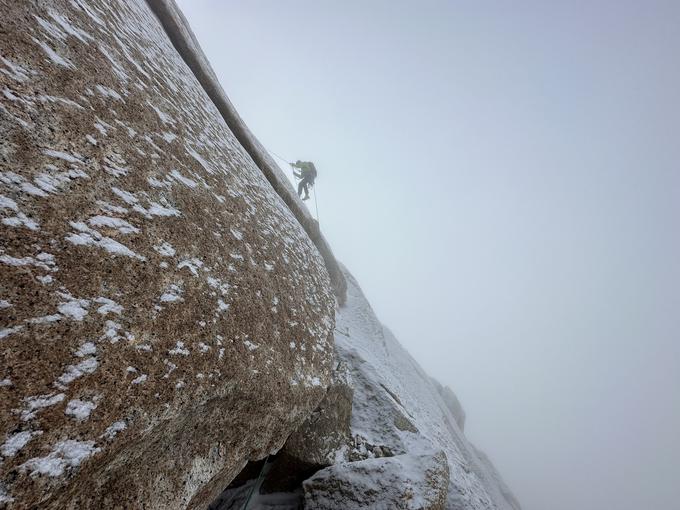 Luka Krajnc Patagonija prvenstvena smer Pot | Foto: Luka Lindič