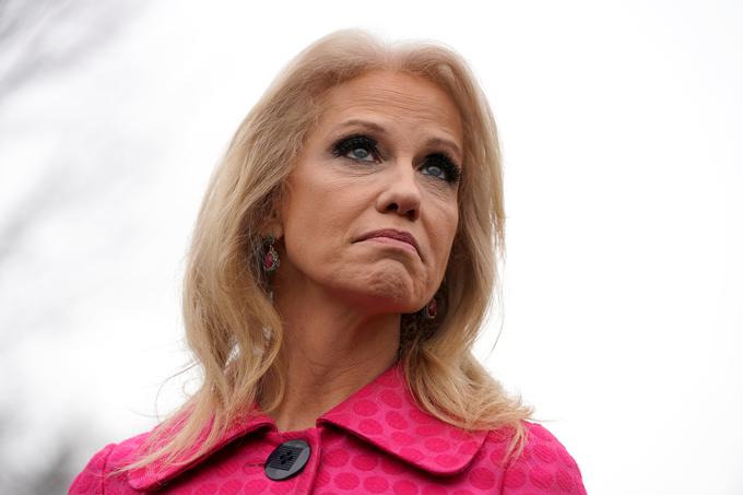 Trumpovo svetovalko Kellyanne Conway so razglasili za najslabšo stransko igralko. | Foto: Reuters