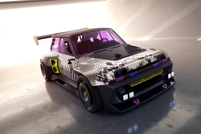 Renault 5 turbo 3E | Renaultov koncept poganja električni motor z močjo 280 kilovatov. | Foto Renault