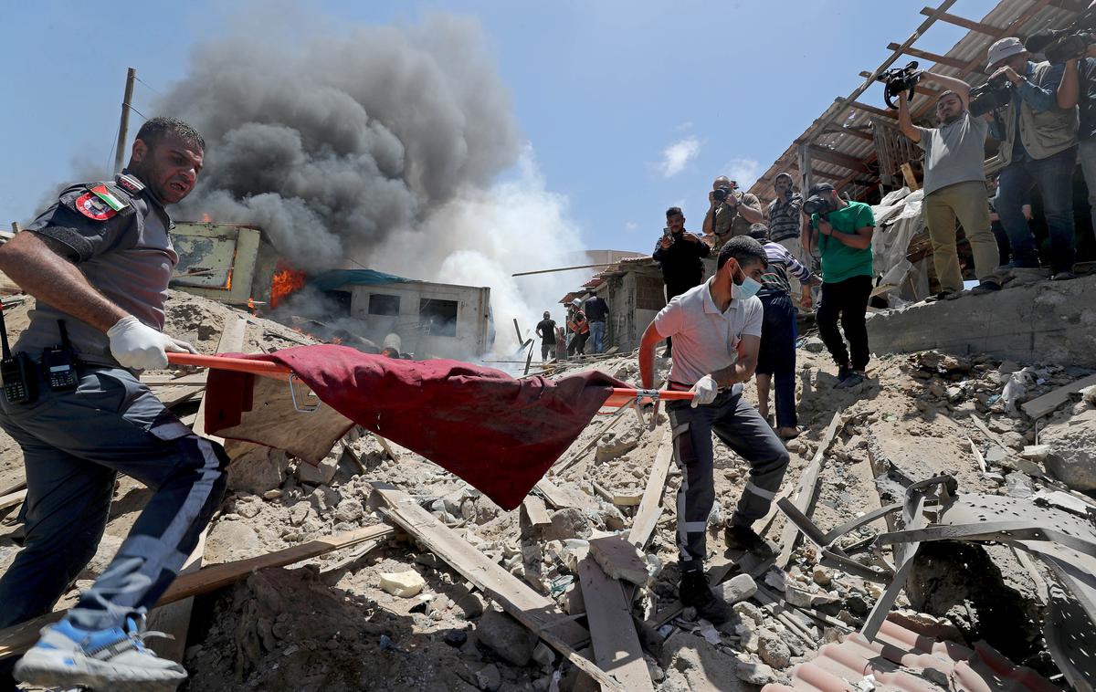 Gaza | Diplomatska prizadevanja mednarodne skupnosti za umiritev razmer se nadaljujejo. | Foto Reuters