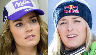 Tina Maze krepko ugnala Lindsey Vonn