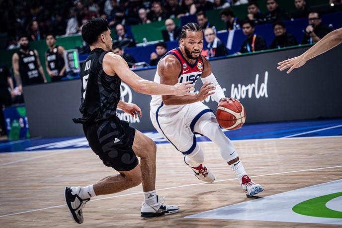 ZDA SP 2023 Jalen Brunson | Reprezentanca ZDA je osvojila prvo mesto v skupini C. | Foto FIBA