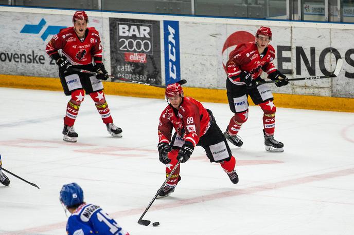 HDD Jesenice Asiago | Hokejisti Jesenic so vknjižili še četrti zaporedni poraz v Alpski ligi. S 3:1 jih je premagala Gardena.  | Foto Urban Meglič/Sportida