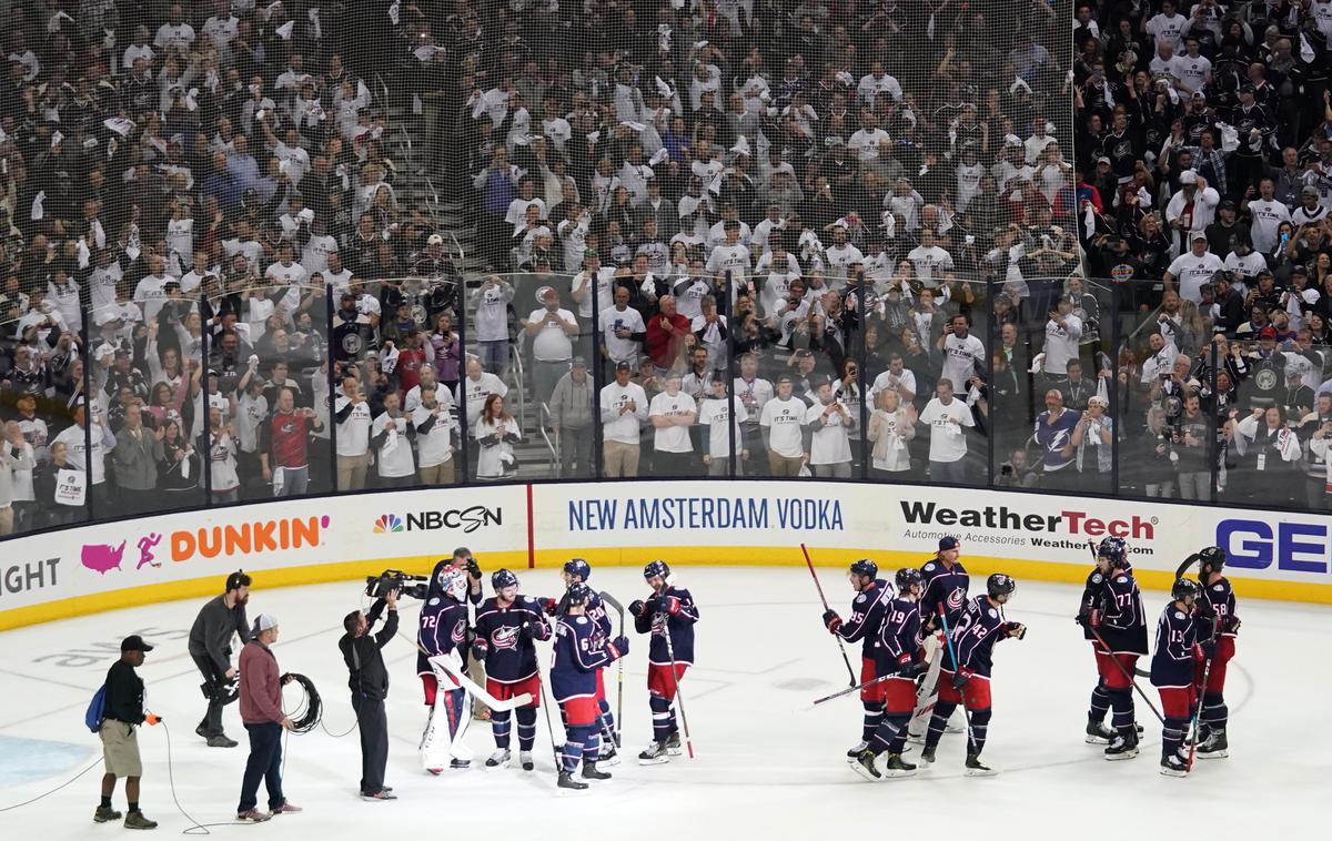 columbus | Columbus je odpihnil Tampo in se uvrstil v konferenčni četrtfinale. | Foto Reuters