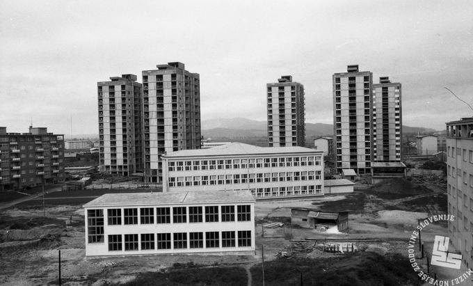 Savsko naselje leta 1960 | Foto: Svetozar Guček, hrani: MNZS