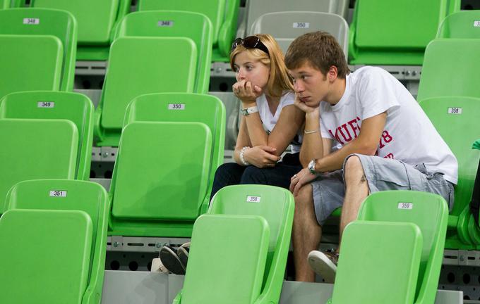 Prazne tribune so pogosto odraz slabih športnih predstav.  | Foto: Vid Ponikvar