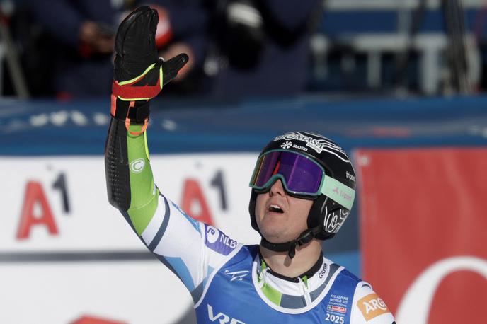 Nejc Naraločnik, Saalbach 2025 | Nejc Naraločnik je presenetil s 14. mestom na superveleslalomu. | Foto Reuters