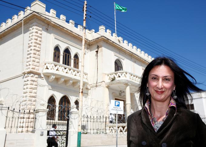 Umorjena Caruane Galizia je objavljala zgodbe o domnevni korupciji premierja Josepha Muscata. | Foto: Reuters