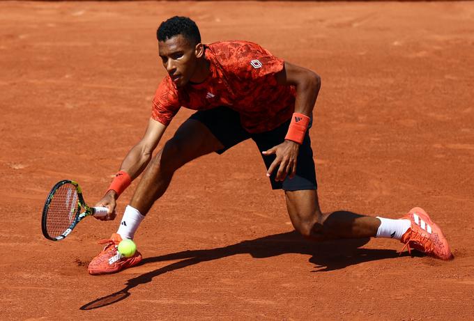 Felix Auger-Aliassime se je poslovil od Pariza. | Foto: Reuters