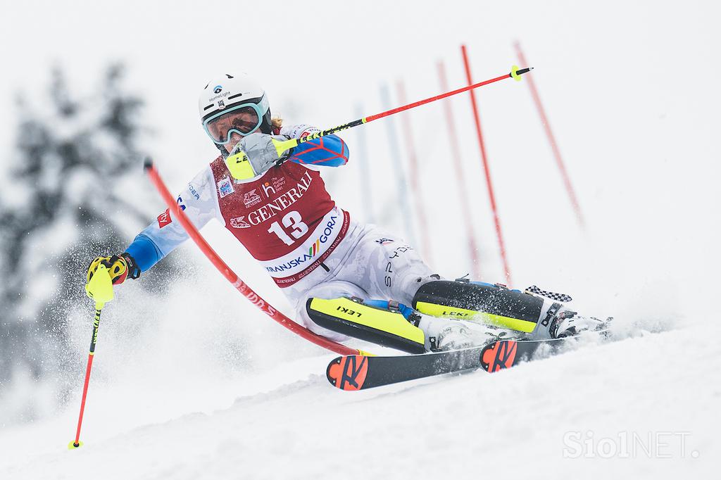 Zlata lisica, slalom