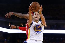 Stephen Curry je Houstonu natresel 34 točk 