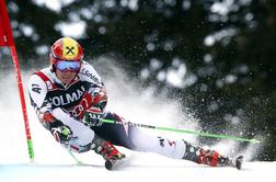 Hirscher zdržal in zmagal, Kranjec do prvih osmih točk v karieri