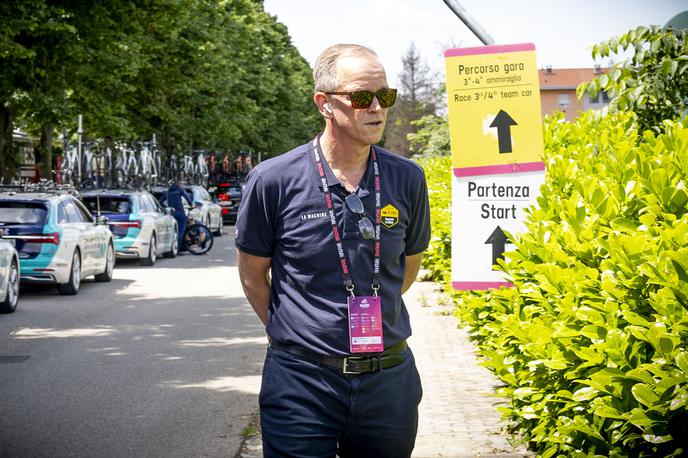 Giro 2024 Richard Plugge | Richard Plugge je navdušen nad predstavami Jonasa Vingegaarda v prvem tednu Dirke po Franciji.  | Foto Ana Kovač