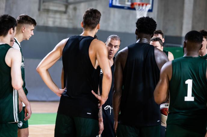 Cedevita Olimpija Simone Pianigiani | Cedevita Olimpija bo danes odigrala prvo domačo evropsko tekmo. | Foto Vid Ponikvar/Sportida