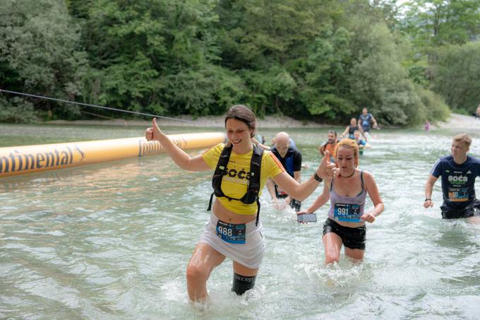 Na sotočju Soče in Tolminke se začenja Soča Outdoor Festival, tekmovanje v tem, kdo bo najhitreje pretekel slikovito traso na obronkih doline reke Soče. | Foto: Soča Outdoor Festival/Žiga Koren