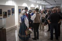 Razstava društba Prleški železničar v Ljubljani. Franc Zemljič, Janko Korpar.