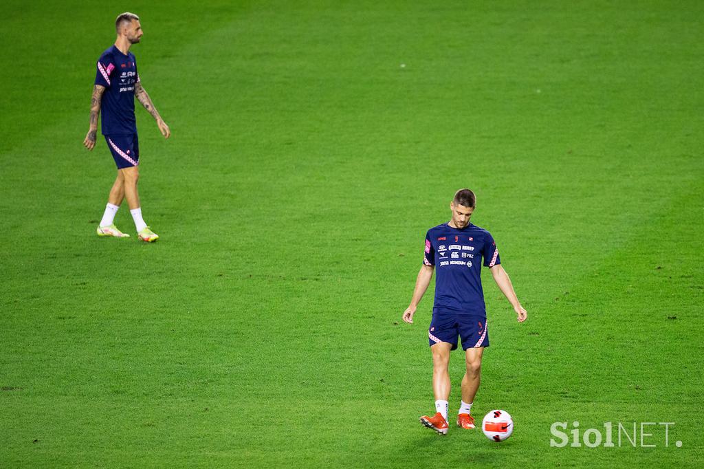 hrvaška nogometna reprezentanca, trening, novinarska