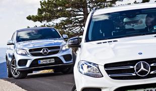 Primerjalni test: mercedes GLE 350d in mercedes GLE coupe 350d 