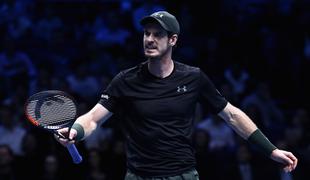 Andy Murray bo še trepetal za polfinale in prvo mesto