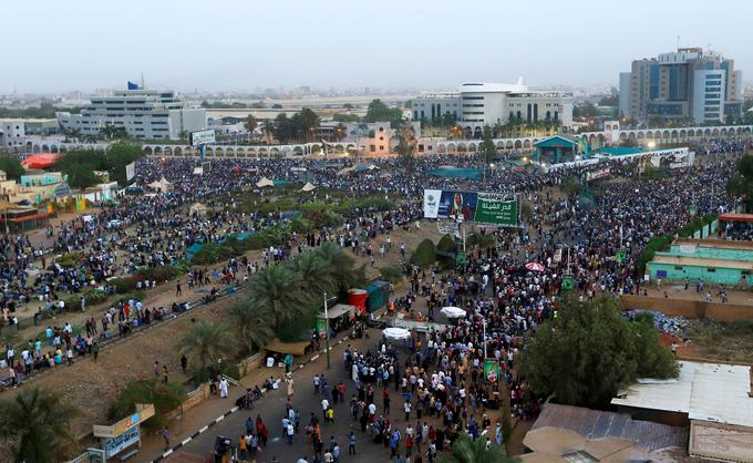 Omar Hassan al-Bashir Omar al Bašir Sudan predsednik protesti | Foto: Reuters