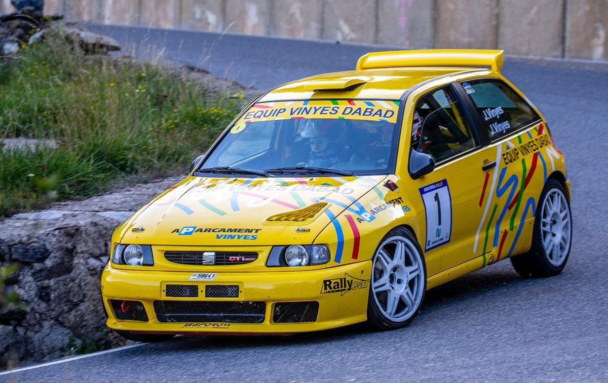 Andrej Jereb seat ibiza kit car | To nekdanjo tovarniško seat ibizo kit car je pred 20 leti v Sloveniji vozil Andrej Jereb, danes jo ima Andorec Joan Vinyes Dabad. | Foto Baporo Motorsport