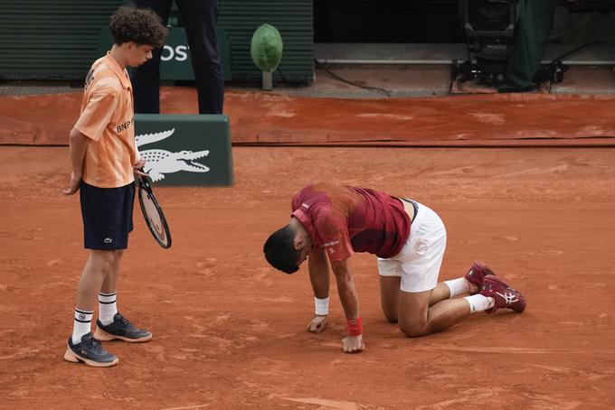 Novak Đoković si je na OP Francije poškodoval koleno, zdaj bo na igriščih Roland Garrosa v sklopu olimpijskih iger poskušal doseči velik uspeh. | Foto: Guliverimage