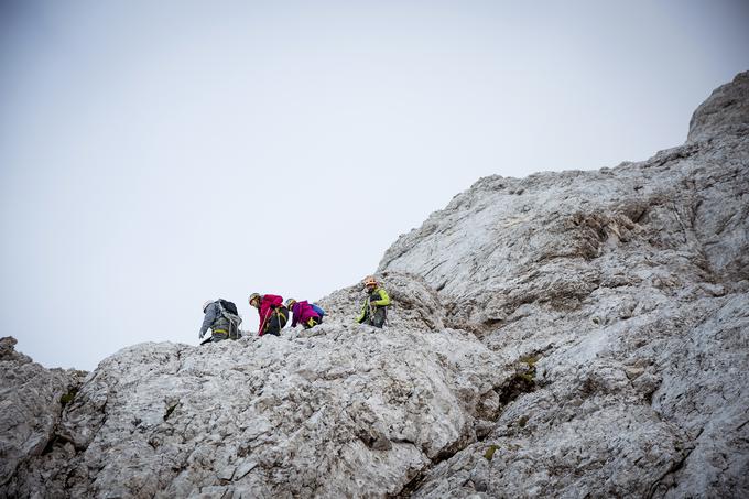 "Gorski vodniki moramo obvadovati vodenje na kratki vrvi. Tega vodniki PZS običajno ne počnejo." | Foto: Ana Kovač