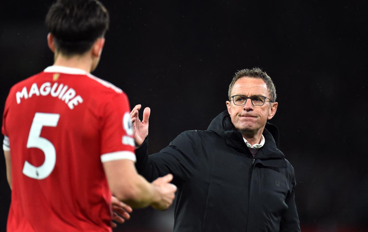 Ralf Rangnick | Ralf Rangnick je kot trener Man Utd dobil le 11 od 29 tekem. | Foto Reuters