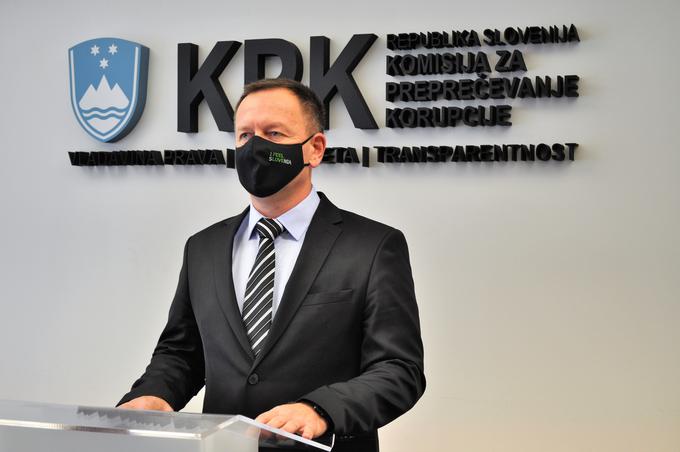 Predsednik komisije Robert Šumi | Foto: Komisija za preprečevanje korupcije