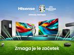 Hisense predstavlja kampanjo Zmaga je le začetek