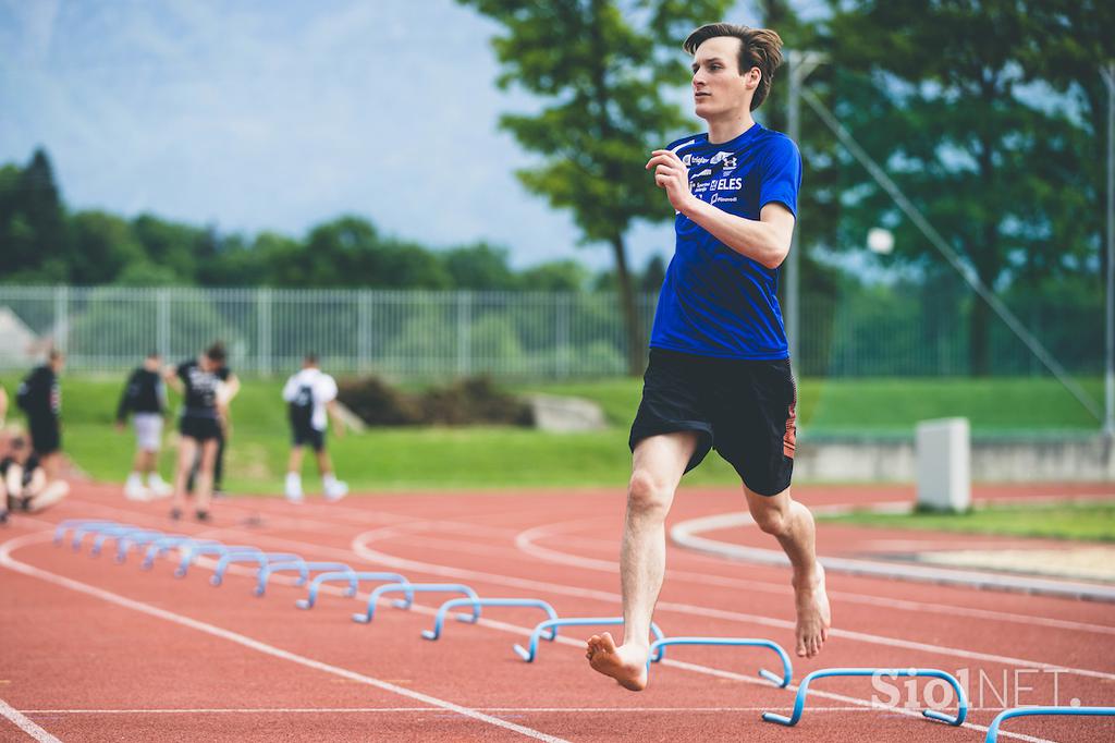 skakalci skakalke trening Kranj