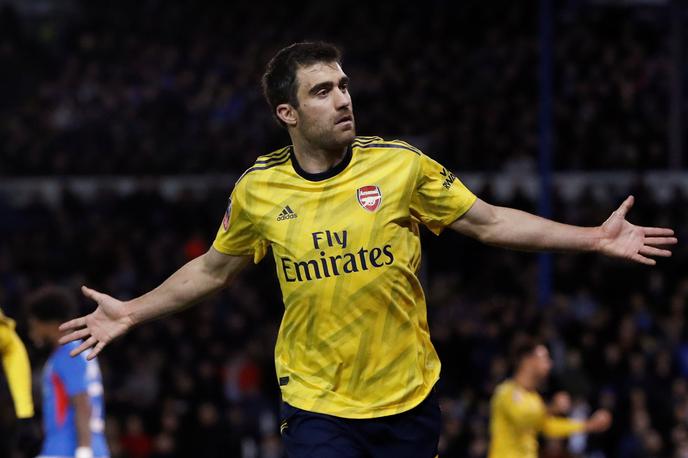 Sokratis Papastathopoulos | Sokratis Papastatopulos ni več član Arsenala. | Foto Reuters