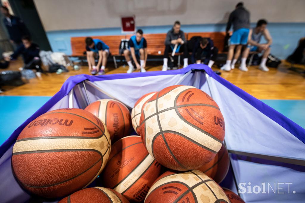 trening slovenska košarkarska reprezentanca