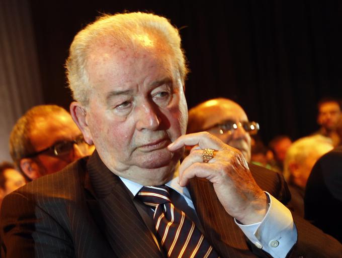 Julio Grondona je leta 2010 izbiral gostitelja SP 2022. | Foto: Reuters