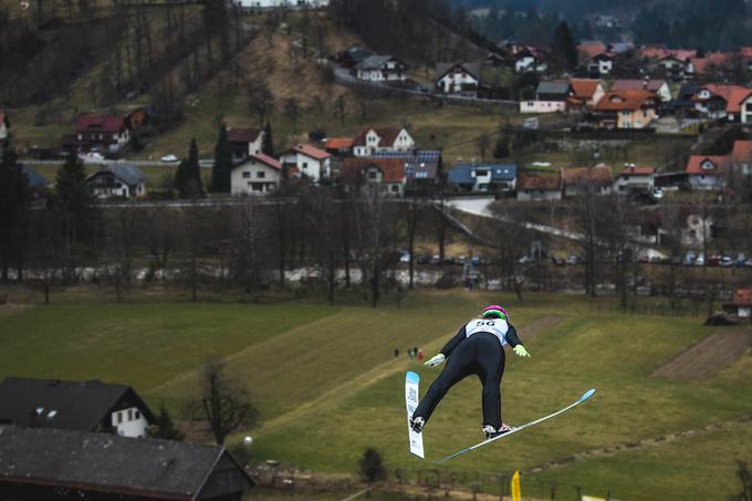 Med dekleti je slavila Ema Klinec. | Foto: Matic Ritonja/Sportida