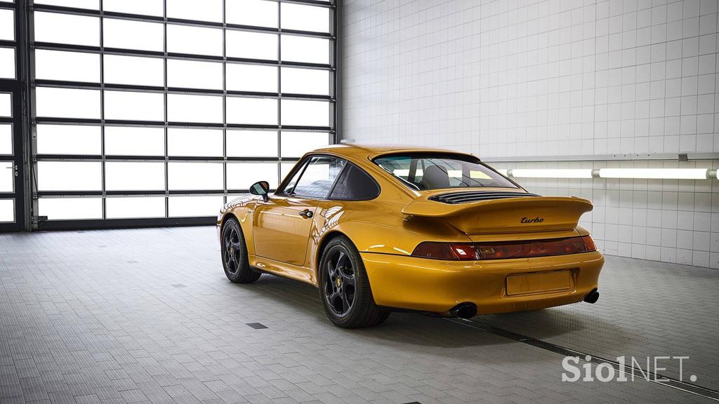 Porsche 911 993 turbo project gold