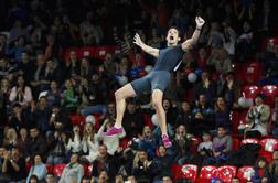 Lavillenie poskušal na 618 centimetrih, Rebernikova deveta