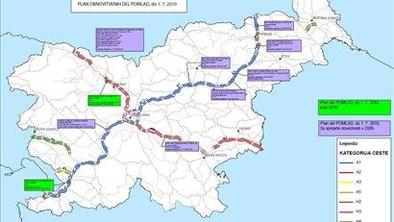 Po slovenskih avtocestah znova gradbišča in zapore